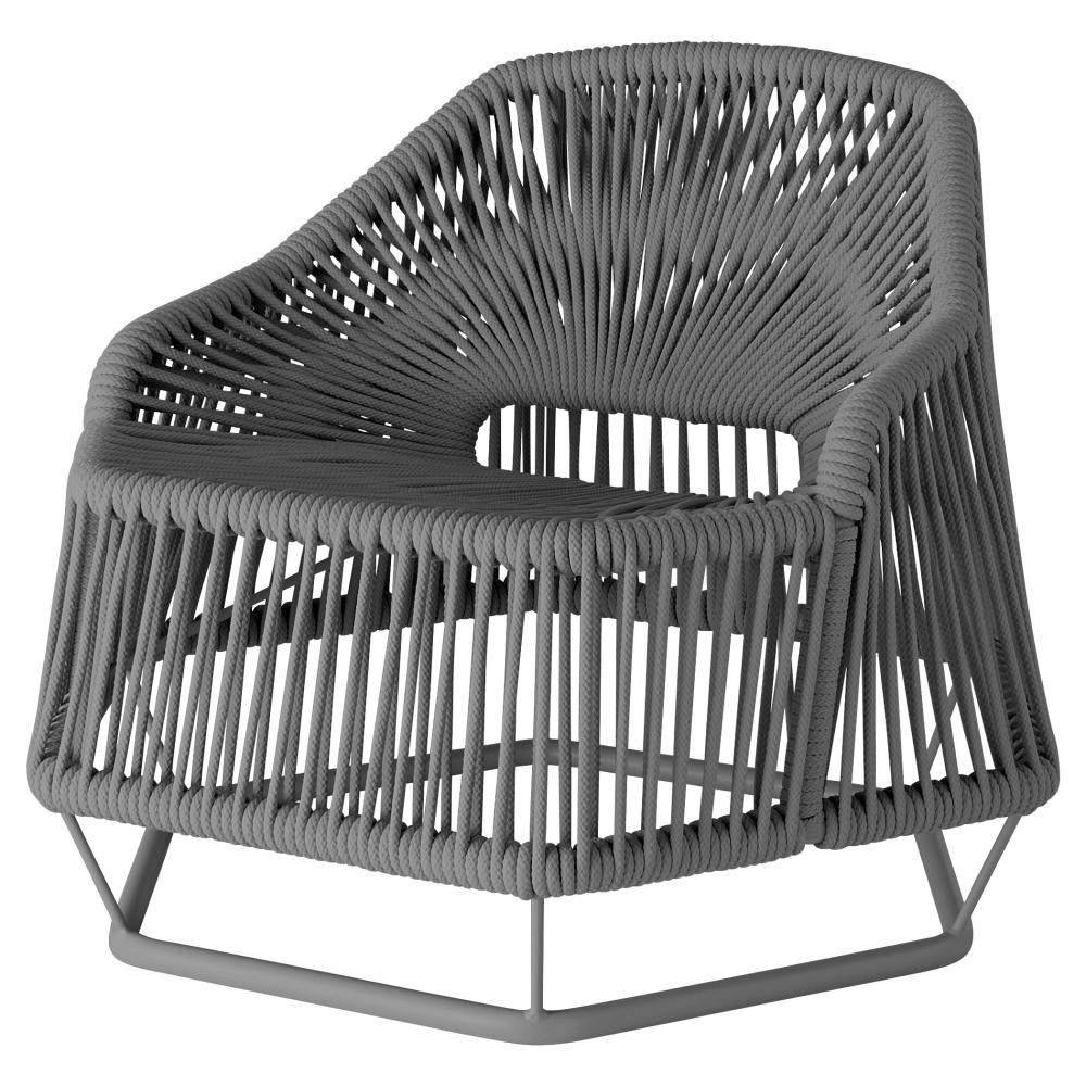 Hexagon Chair Grey