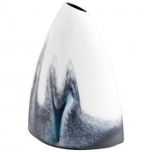 Cyan Designs 11080 - Mystic Falls Vase Blue And White - Large