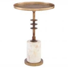Cyan Designs 11661 - Jetson Accent Table Designed by J Kent Martin Antique Brass