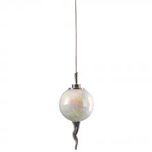 PLC Lighting 305 PEARL - PLC 1 Light Mini Pendant Stratus Collection 305 PEARL