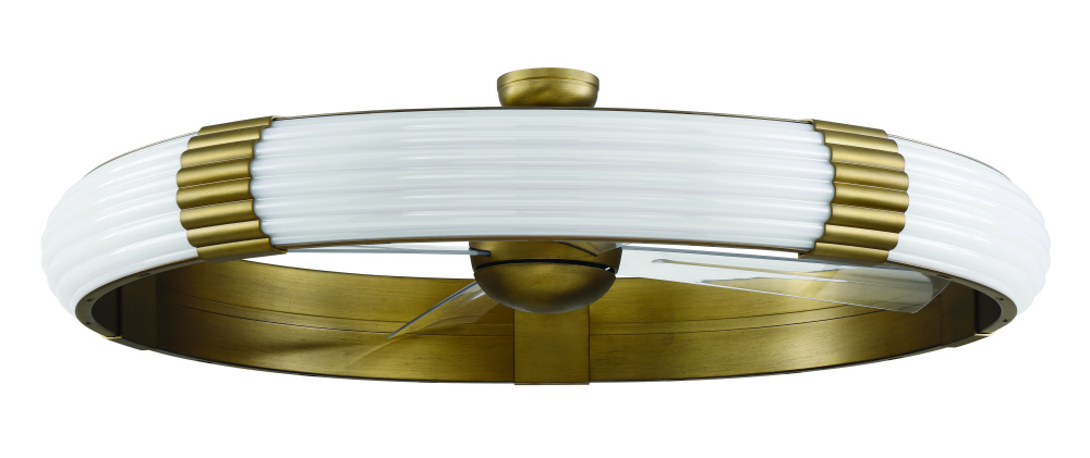 57" Cipriani in Modern Bronze w/ Clear Acrylic Blades