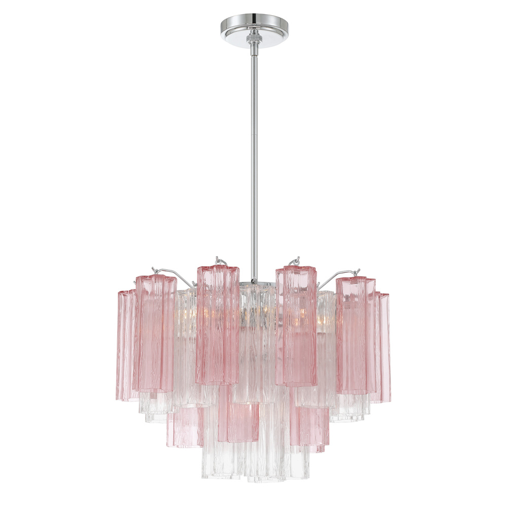 Addis 6 Light Polished Chrome Chandelier
