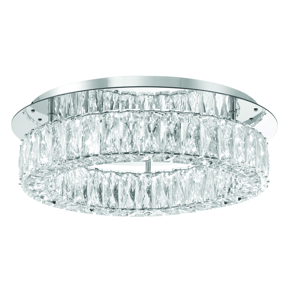 Kinsley LED Polished Chrome Flush Mount