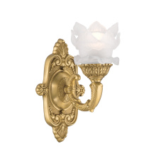 Crystorama 5221-AG - Mayfield 5.25'' Aged Brass Sconce