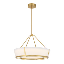 Crystorama RYC-8106-LG - Royce 24.25'' Integrated LED Luxe Gold Pendant