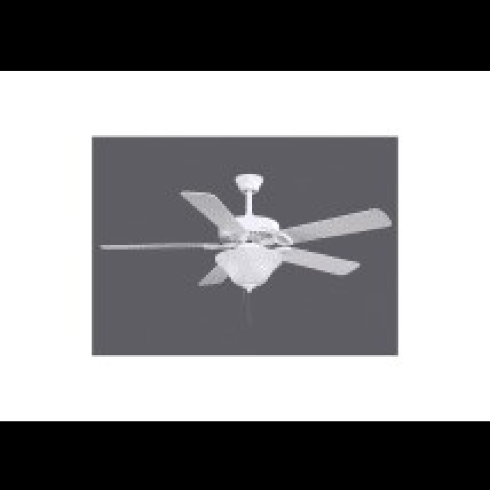 America - Ceiling Fan - Made In Taiwan - White - Light Kit - 52" Blades