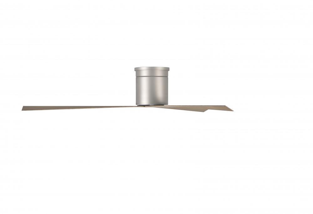 Eliza - H - Brushed Nickel - Gray Ash Tone Blades