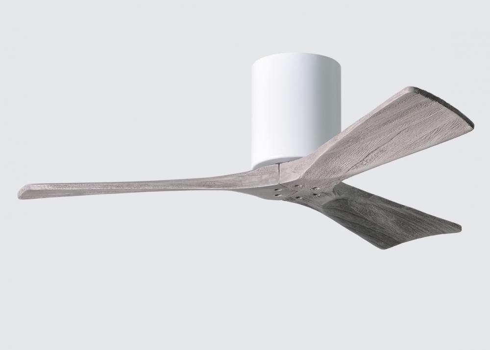 Irene - 3H - White - Barn Wood Tone Blades - 42" Blades