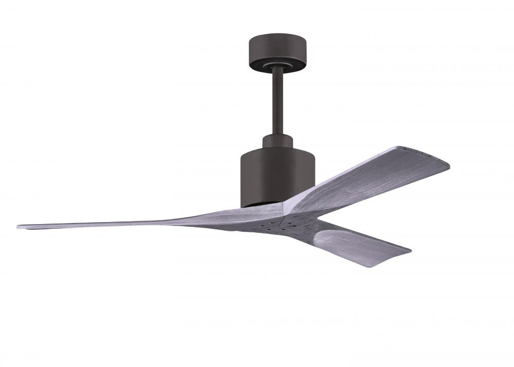 Nan - 52" Ceiling Fan - Textured Bronze Finish - Barn Wood Tone Blades