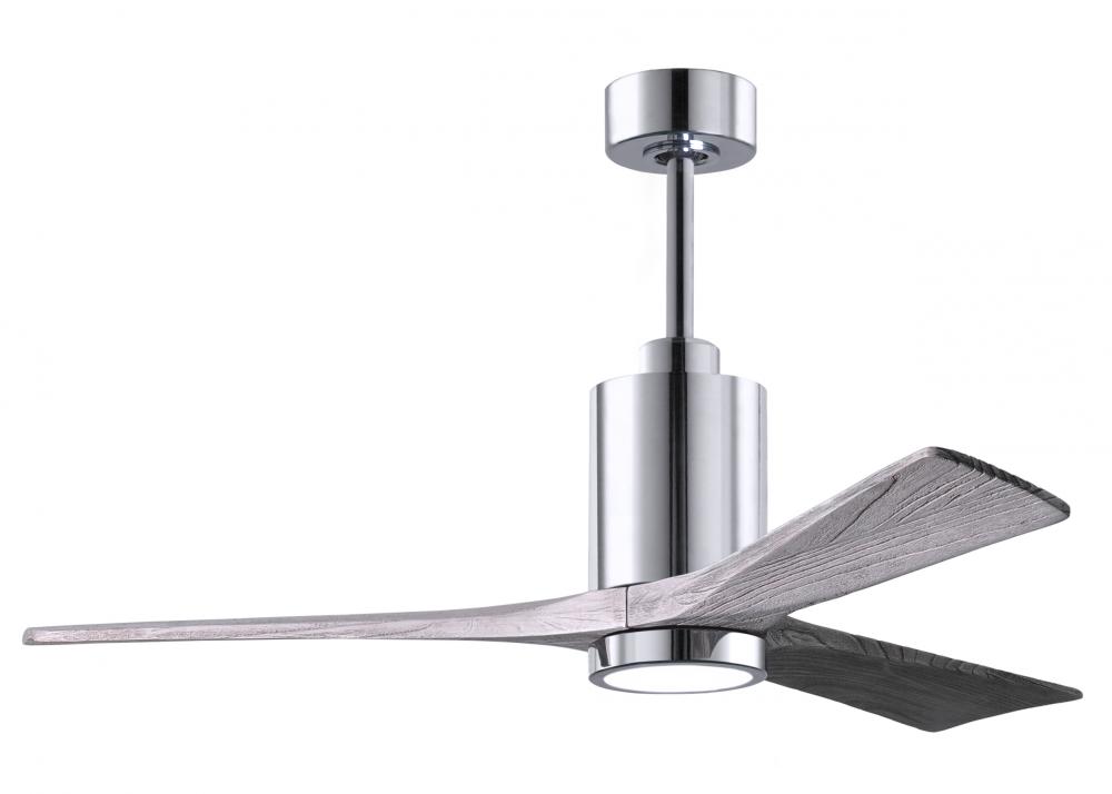 Patricia - 3 - 52" Three Blade Ceiling Fan - 5CCT Integrated LED - Polished Chrome Finish