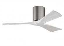 Matthews Fan Company IR3H-BP-MWH-42 - Irene - 3H - Brushed Pewter - Matte White Blades - 42" Blades