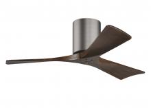 Matthews Fan Company IR3H-BP-WA-42 - Irene - 3H - Brushed Pewter - Walnut Tone Blades - 42" blades