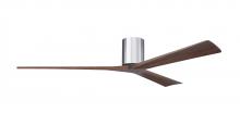 Matthews Fan Company IR3H-CR-WA-72 - Irene - 3H - Polished Chrome - Walnut Tone Blades - 72" Blades