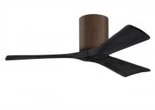 Matthews Fan Company IR3H-WN-BK-42 - Irene - 3H - Walnut Tone - Black Blades - 42" Blades