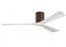 Matthews Fan Company IR3H-WN-MWH-60 - Irene - 3H - Walnut Tone - Matte White Blades - 60" Blades
