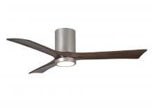 Matthews Fan Company IR3HLK-BN-WA-52 - Irene - 3HLK - Brushed Nickel - Walnut Tone Blades - 52" Blades