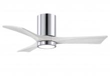 Matthews Fan Company IR3HLK-CR-MWH-42 - Irene - 3HLK - Polished Chrome - Matte White Blades - 42" Blades