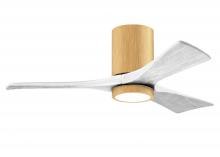 Matthews Fan Company IR3HLK-LM-MWH-42 - Irene - 3HLK - Light Maple - Matte White Blades - 42" Blades