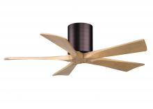 Matthews Fan Company IR5H-BB-LM-42 - Irene - 5H - Brushed Brass - Light Maple Blades - 42" Blades