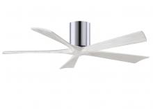 Matthews Fan Company IR5H-CR-MWH-52 - Irene - 5H - Polished Chrome - Matte White - Blades - 52" Blades
