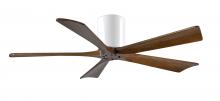 Matthews Fan Company IR5H-WH-WA-52 - Irene - 5H - White - Walnut Tone Blades - 52" Blades