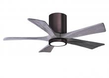 Matthews Fan Company IR5HLK-BB-BW-42 - Irene - 5HLK - Brushed Bronze - Barn Wood Tone Blades - 42" Blades
