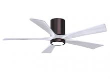 Matthews Fan Company IR5HLK-BB-MWH-52 - Irene - 5HLK - Brushed Bronze - Matte White Blades - 52" Blades