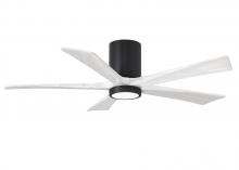 Matthews Fan Company IR5HLK-BK-MWH-52 - Irene - 5HLK - Black - Matte White Blades - 52" Blades