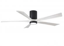 Matthews Fan Company IR5HLK-BK-MWH-60 - Irene - 5HLK - Black - Matte White Blades - 60" Blades