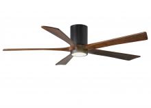 Matthews Fan Company IR5HLK-BK-WA-60 - Irene - 5HLK - Black - Walnut Tone Blades - 60" Blades