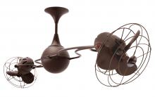 Matthews Fan Company IV-BZZT-MTL - Italo Ventania - Rotational Ceiling Fan - Bronzette Finish - Metal Blades