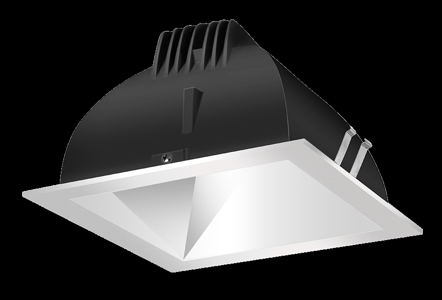 RECESSED DOWNLIGHTS 20 LUMENS NDLED6SD 6 INCH SQUARE UNIVERSAL DIMMING WALL WASHER BEAM SPREAD 270