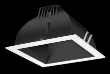 RAB Lighting NDLED4SD-WYYHC-B-W - RECESSED DOWNLIGHTS 12 LUMENS NDLED4SD 4 INCH SQUARE UNIVERSAL DIMMING WALL WASHER BEAM SPREAD 270