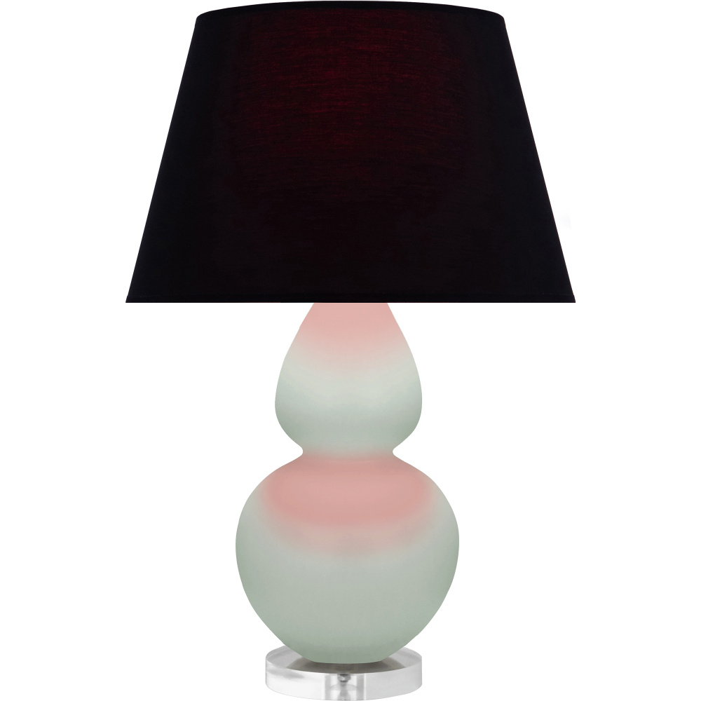 Matte Celadon Double Gourd Table Lamp