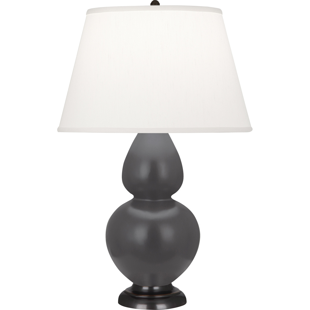 Matte Ash Double Gourd Table Lamp