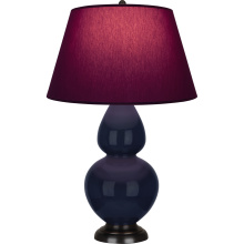 Robert Abbey MB21P - Midnight Double Gourd Table Lamp