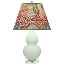 Robert Abbey MCL53F - Matte Celadon Small Double Gourd Accent Lamp