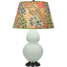 Robert Abbey MCL57F - Matte Celadon Double Gourd Table Lamp