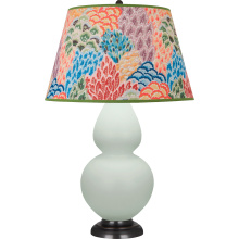 Robert Abbey MCL57S - Matte Celadon Double Gourd Table Lamp