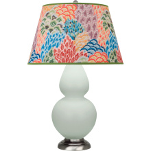 Robert Abbey MCL59S - Matte Celadon Double Gourd Table Lamp