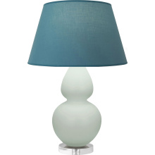 Robert Abbey MCL62B - Matte Celadon Double Gourd Table Lamp