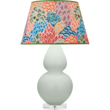 Robert Abbey MCL62S - Matte Celadon Double Gourd Table Lamp