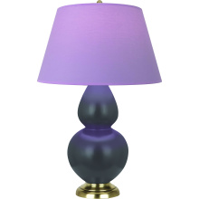 Robert Abbey MCR55L - Matte Ash Double Gourd Table Lamp