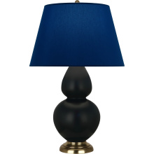 Robert Abbey MOS20N - Matte Obsidian Double Gourd Table Lamp