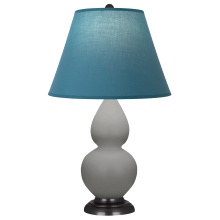 Robert Abbey MST51B - Matte Smokey Taupe Small Double Gourd Accent Lamp