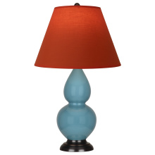 Robert Abbey OB11T - Steel Blue Small Double Gourd Accent Lamp