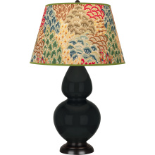 Robert Abbey OS21F - Obsidian Double Gourd Table Lamp