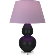 Robert Abbey OS23L - Obsidian Double Gourd Table Lamp