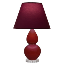 Robert Abbey OX13P - Oxblood Small Double Gourd Accent Lamp