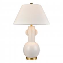 ELK Home Plus H0019-11078 - Avrea 29.5'' High 1-Light Table Lamp - White Glaze